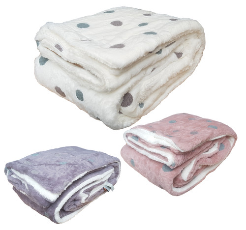 Coperta invernale ricamo - , in