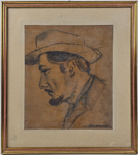Quadro disegno ritratto - ritratto, uomo