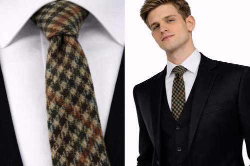 Bespoke lana tartain uomo - bespoke,