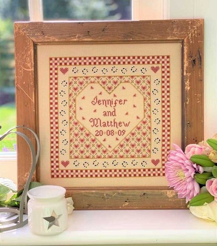 Campionatore matrimonio cuore