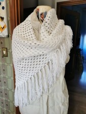 Scialle Stola Sciarpa In Lana