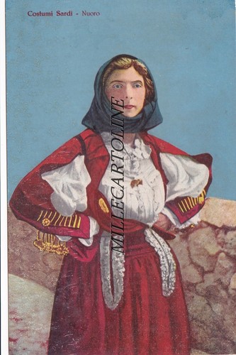 Nuoro costumi sardi - costumi,