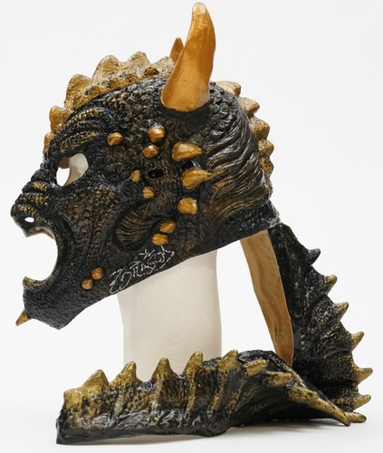Maschera firmata drago lucha - maschera,