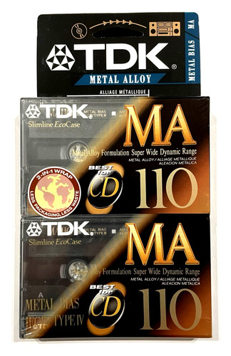 Tdk 110 confezioni - tdk, ma