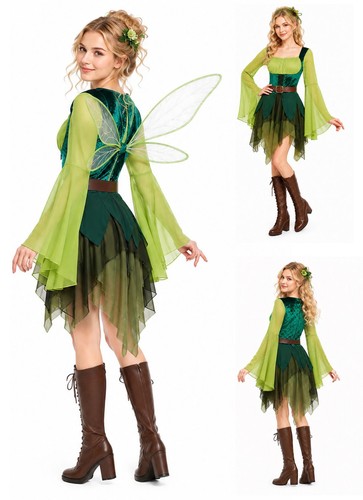 Costume fata donna elfo - costume,