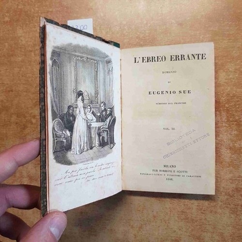 Ebreo errante romanzo di - errante,