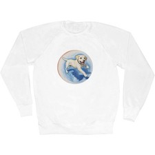 Felpa / maglione / maglione per adulti 'Labrador Running' (SW050644)