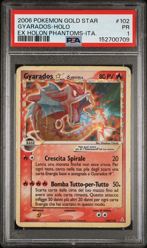 Pokémon 2006 psa - pokémon, gyarados