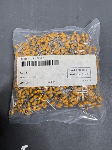 Lotto sfuso radiali 1000x 22uf - sfuso,