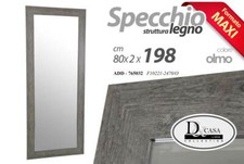 SPECCHIO RETTANGOLARE IN LEGNO