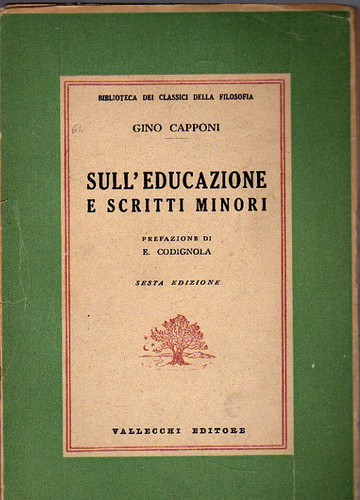 Sull educazione scritti - sull’educazione,