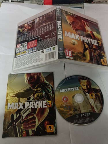 Max payne ps3 playstation 3 - payne,