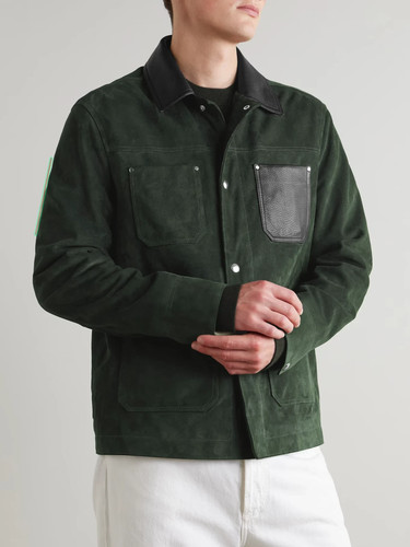 Bomber giacca uomo scamosciato - bomber,