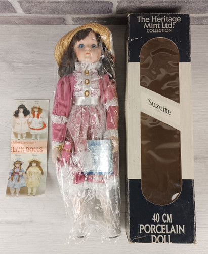 Porcelain doll suzette - suzette,