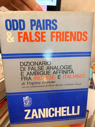 Dizionario false analogie e - false,