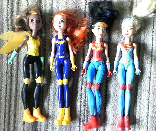 Bambole supereroi mattel - supereroi,