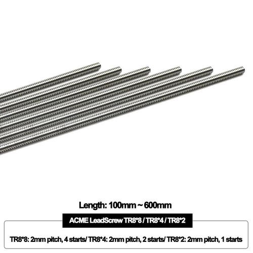 Tr8x8 tr8x4 tr8x2 8mm 4mm - tr8x8,