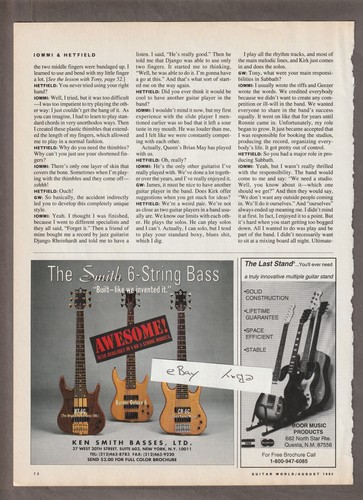 1992 ken smith string bass - 6-string,
