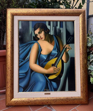 WILLI BOTTINO (EDIMBURGO 1954) - "OMAGGIO A TAMARA" - OLIO SU TELA - CERTIFICATO