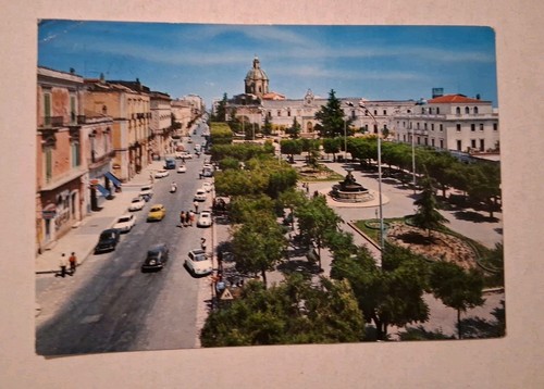 Cartolina altamura piazza - altamura,