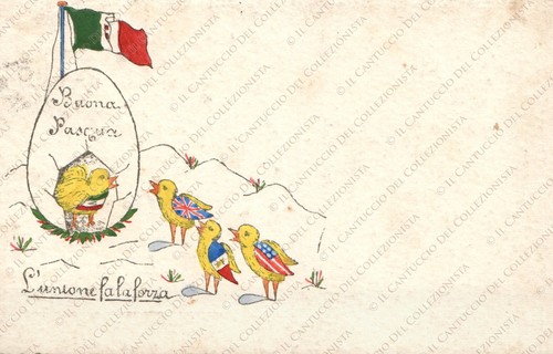 1918 buona pasqua unione - 1918, l’unione