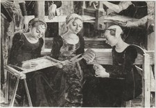 FERRARA - PALAZZO SCHIFANOIA - FRANCESCO DEL COSSA - LE RICAMATRICI