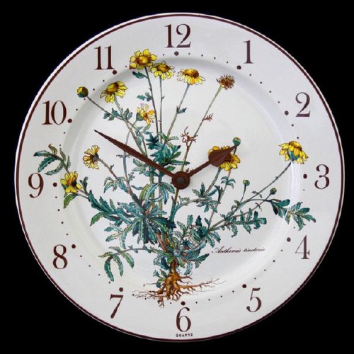 Piatto orologio parete - parete,