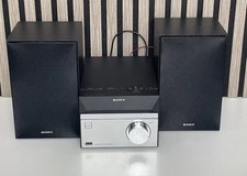 Sony CMT-S20B stereo compatto audio system cd radio usb aux
