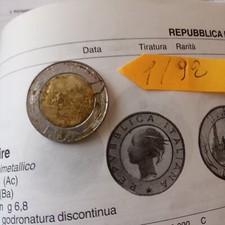 monetal da 500 lire del 1992