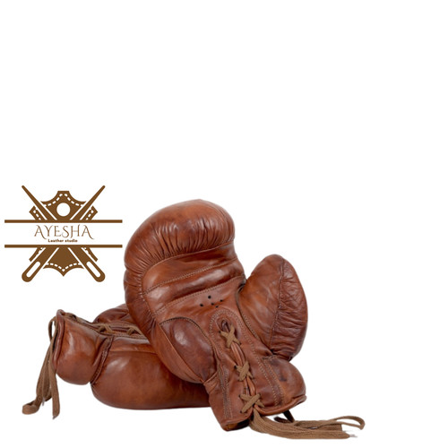 Guantoni boxe vera pelle - da,