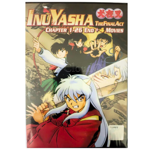 Dvd anime inuyasha the final - inuyasha,