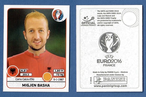 Figurina panini uefa - figurina, euro