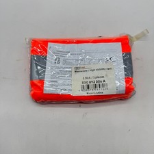 GIUBBOTTO CATARIFRANGENTE GILET AD ALTA VISIBILITA ARANCIONE AUDI ACC-84