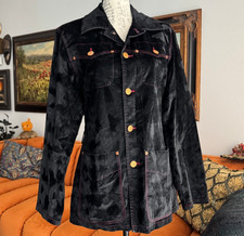 jeans jeans jeans vintage anni 90 rara velluto bottoni giacca donna M anni 90