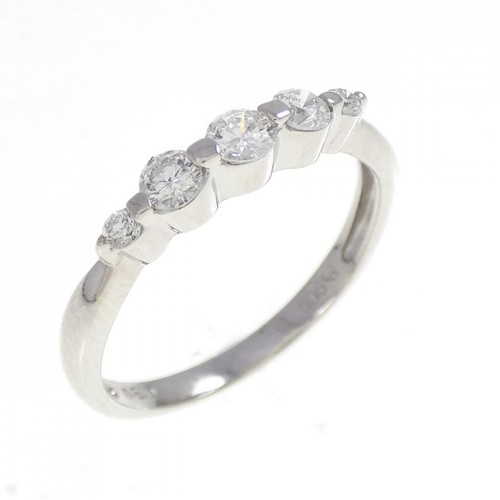 Autentico anello con - , diamanti