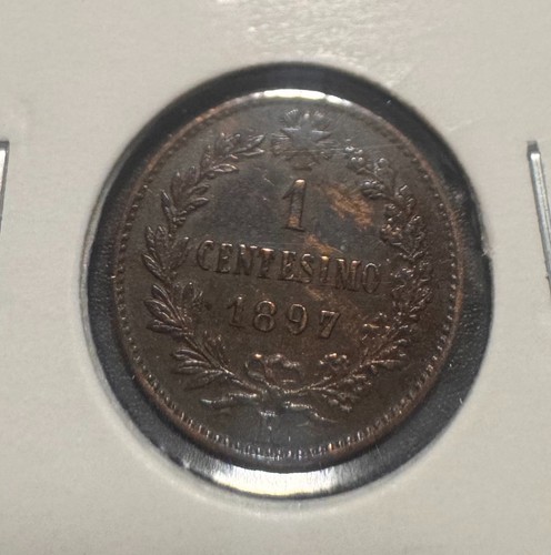 Italia regno centesimo 1897 - italia,