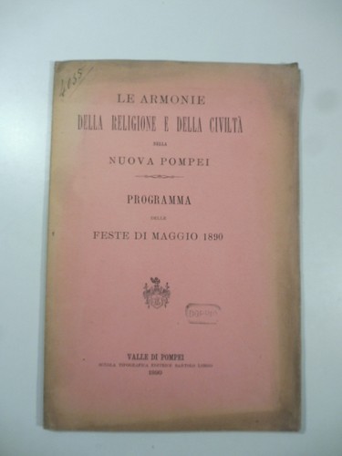 Armonie della religione - della,