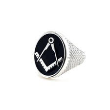 Silver craft square compass - silver,