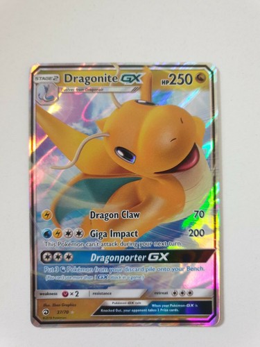 Pokemon dragonite gx - dragonite,