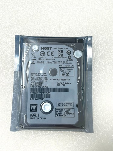 Hgst 500 sata z5k500 - gb,