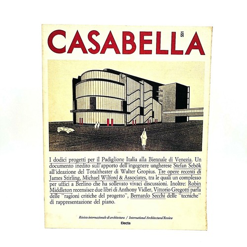 Casabella 551 novembre 1988 - casabella,