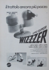 Pubblicità Advertising Italian 1970 TROTTOLO WIZZZER DOPPIO SUPER MATTEL