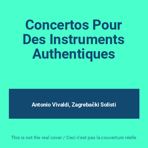 Concertos pour des instruments - pour,