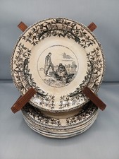 Lot de 6 assiettes à dessert