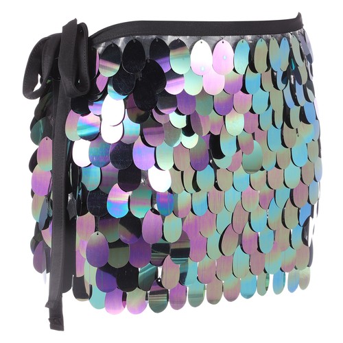 Gonna corta con - , paillettes