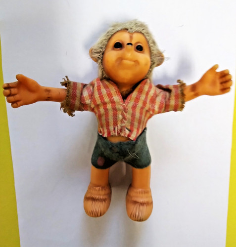 Alte mecki figur mit original - alte,