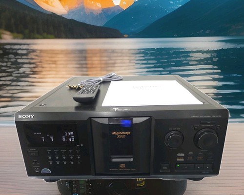 Sony cdp cx355 - sony, changer