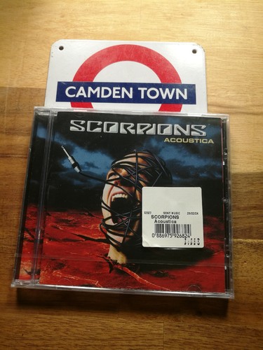 Scorpions acoustica cd - scorpions,