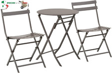Tavolino con Sedie Pieghevoli