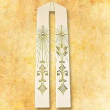 Stola da sposa ricamata "Co